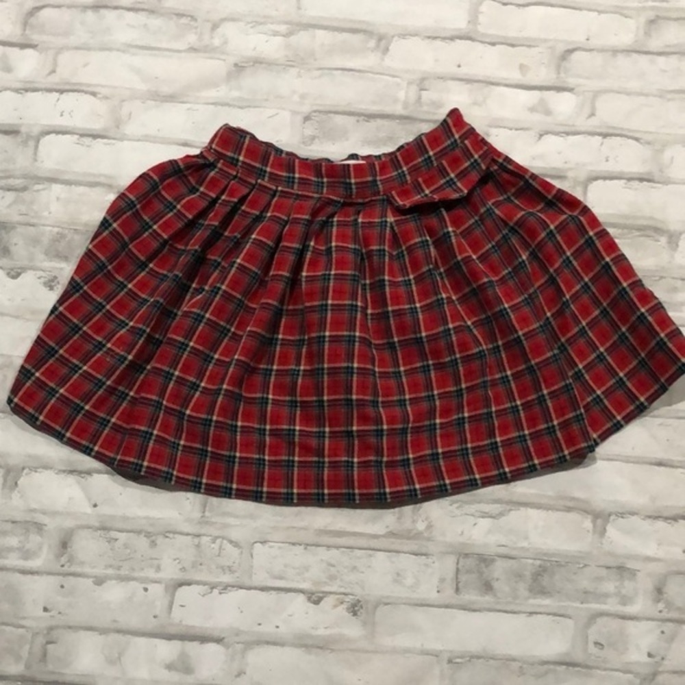Zara kids checkered girls skirt
